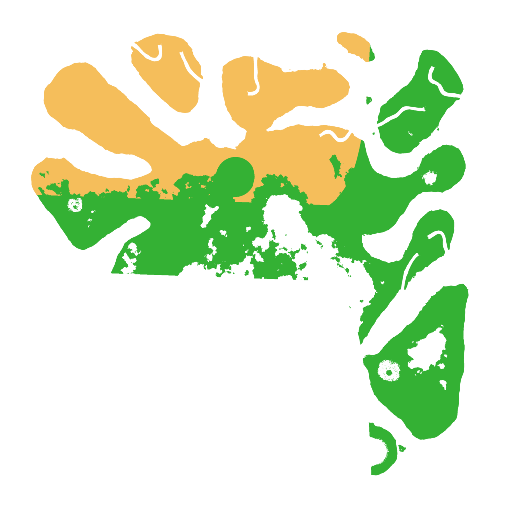 Biome Rust Map: Procedural Map, Size: 3500, Seed: 2893750