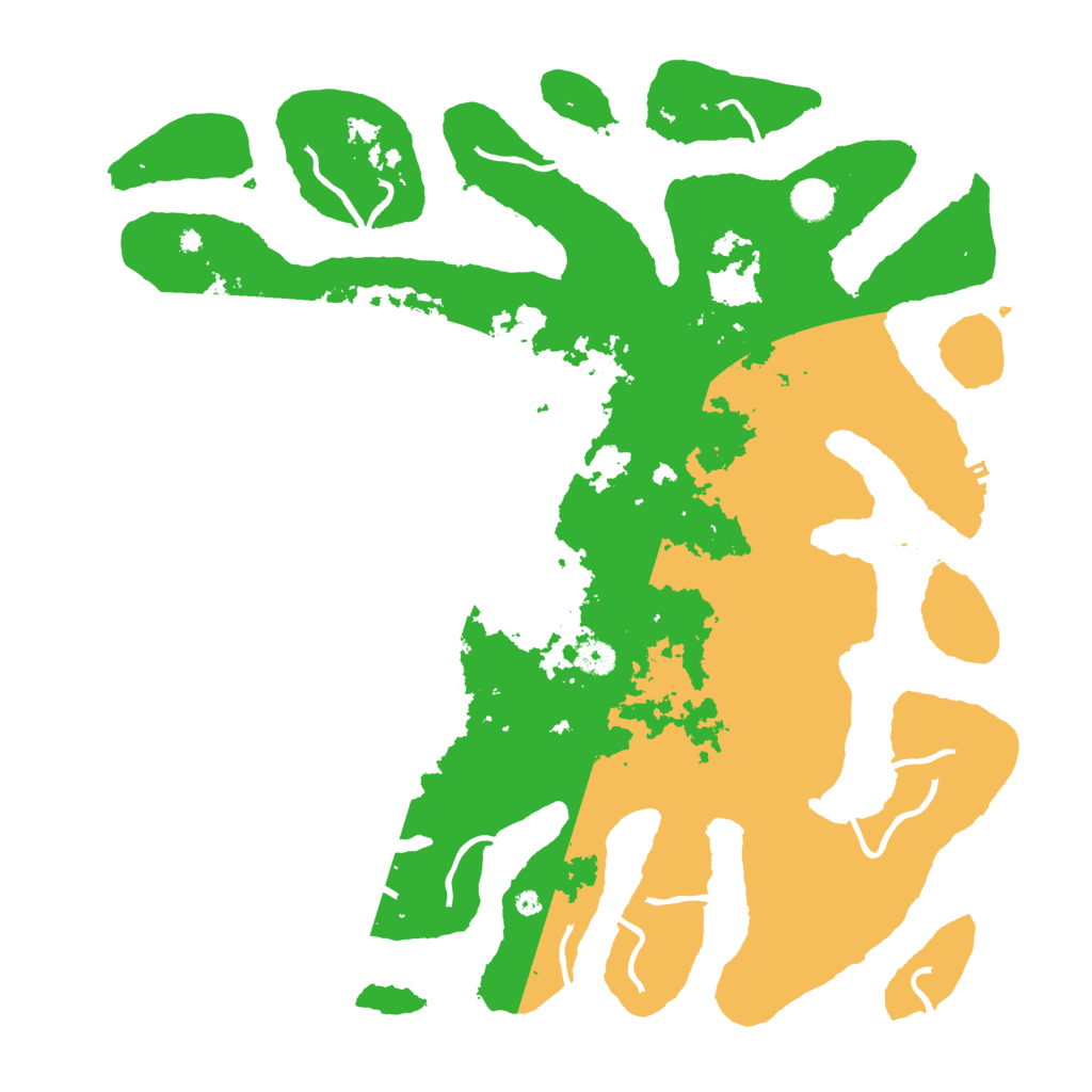 Biome Rust Map: Procedural Map, Size: 4500, Seed: 2493588