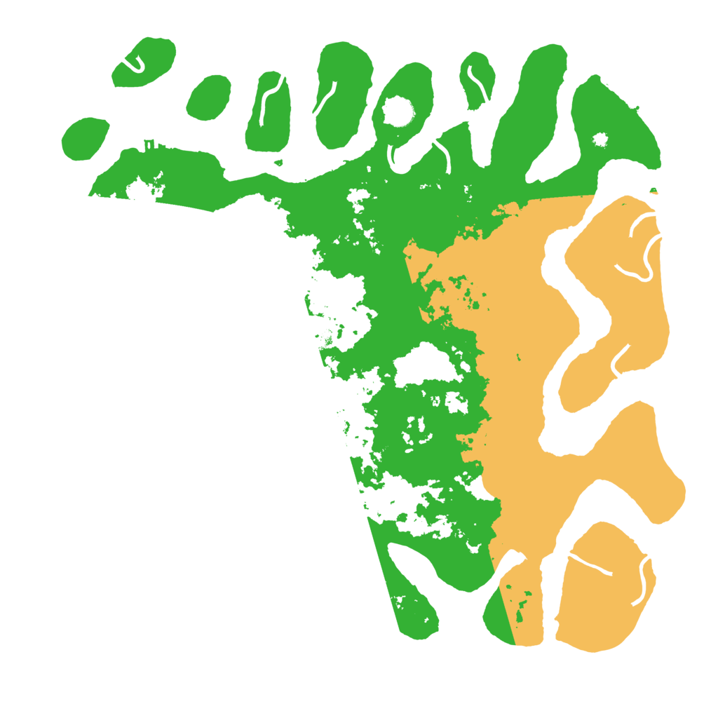 Biome Rust Map: Procedural Map, Size: 4500, Seed: 6299449