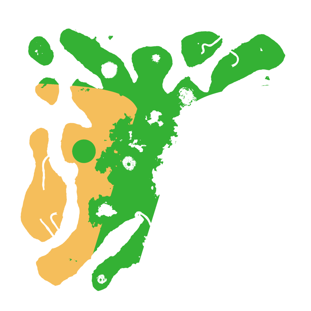 Biome Rust Map: Procedural Map, Size: 3500, Seed: 5641244