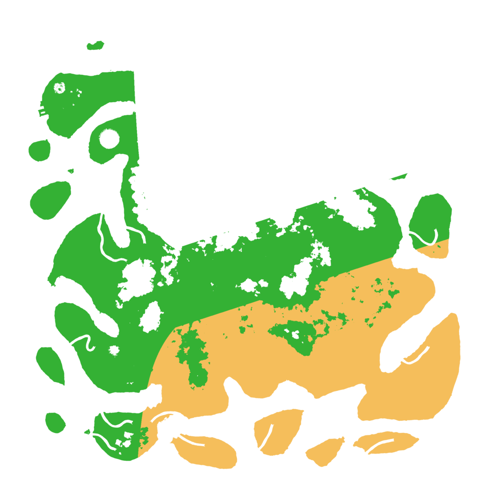 Biome Rust Map: Procedural Map, Size: 4500, Seed: 5228384