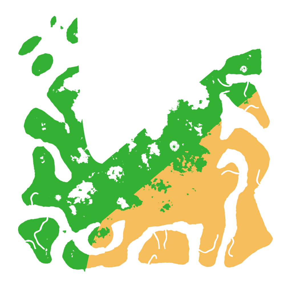 Biome Rust Map: Procedural Map, Size: 4500, Seed: 4632693