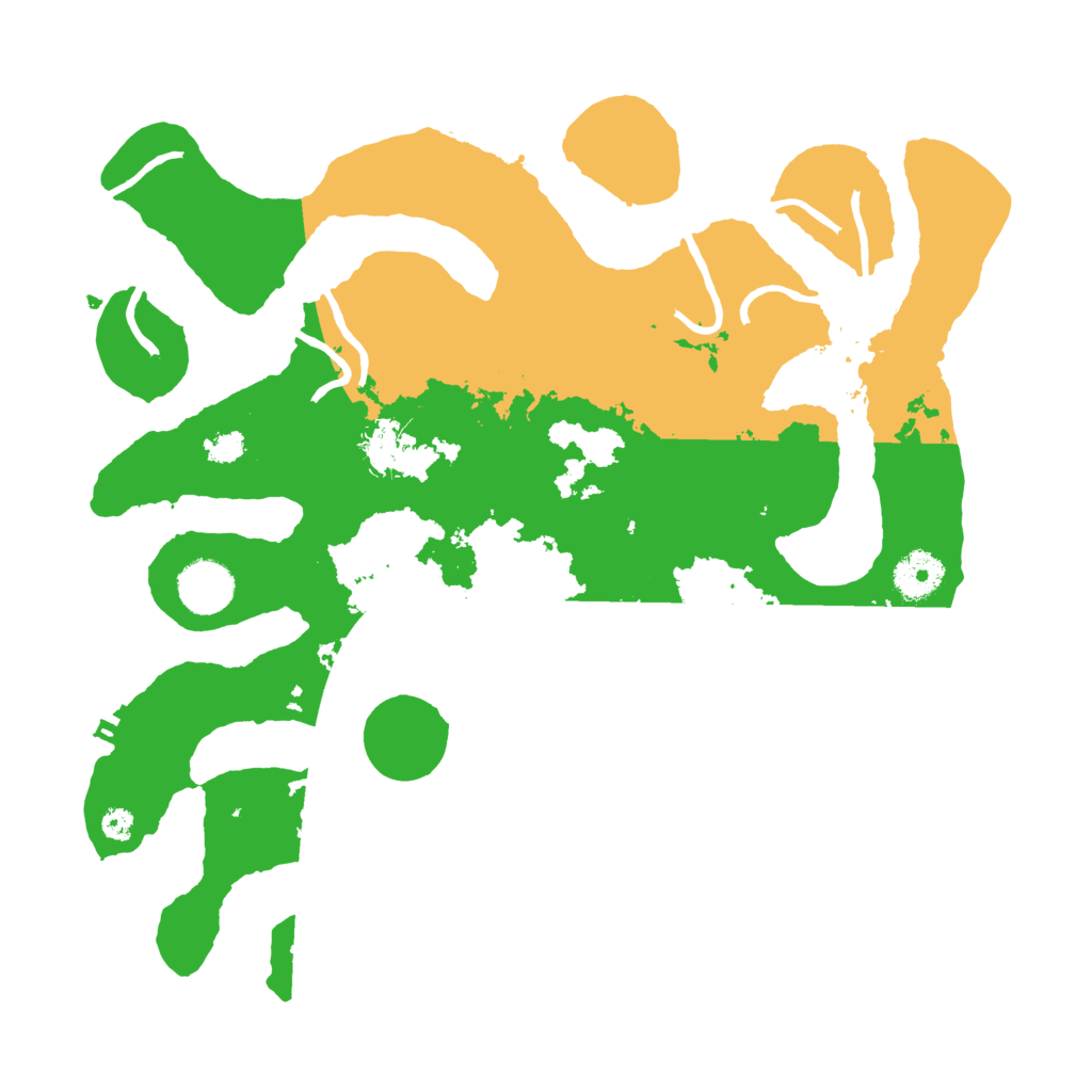 Biome Rust Map: Procedural Map, Size: 3500, Seed: 5155679