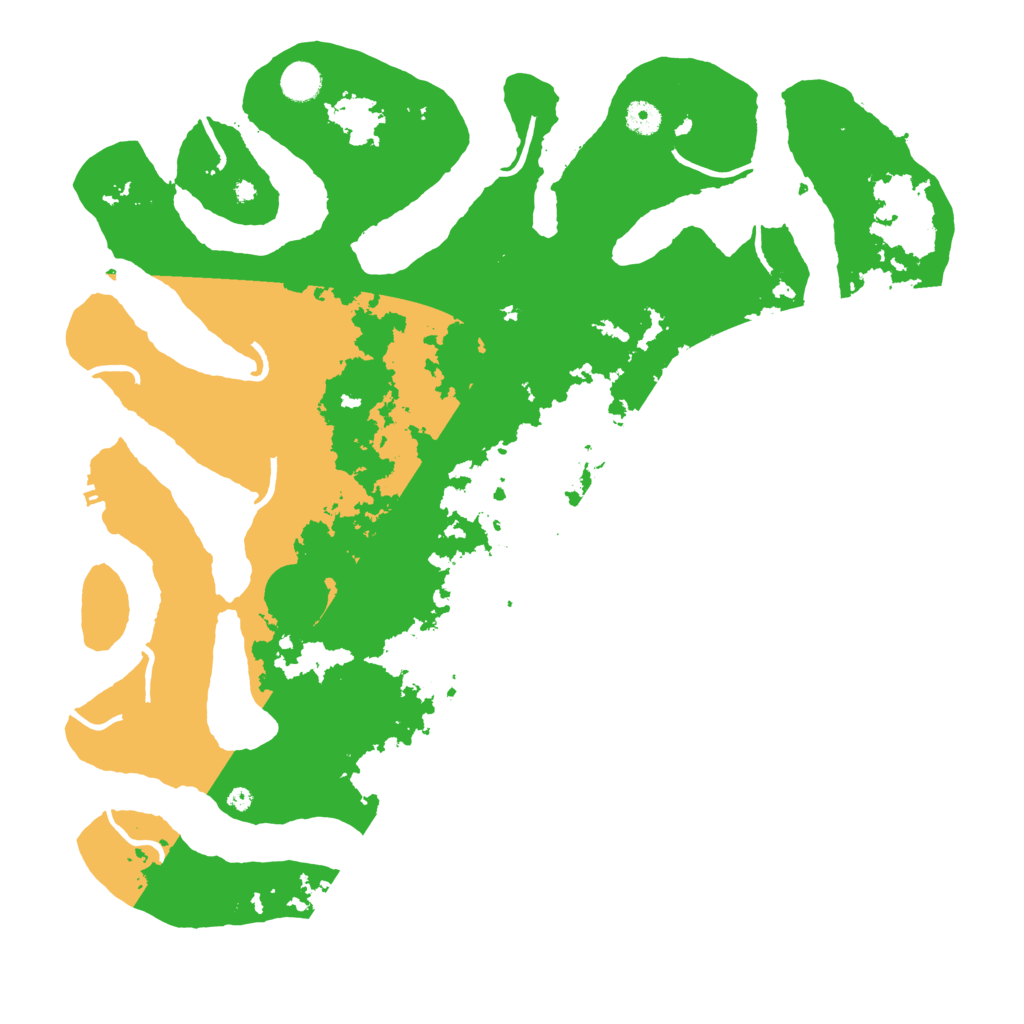 Biome Rust Map: Procedural Map, Size: 4500, Seed: 2127466121