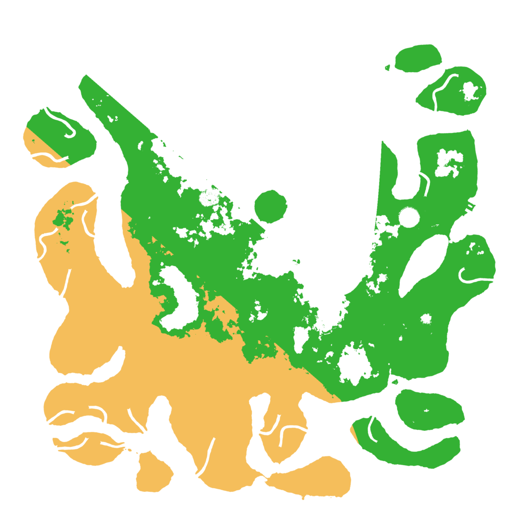 Biome Rust Map: Procedural Map, Size: 4500, Seed: 5646570