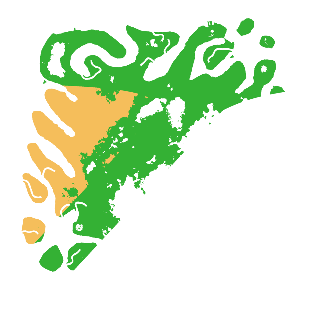 Biome Rust Map: Procedural Map, Size: 4500, Seed: 4690042