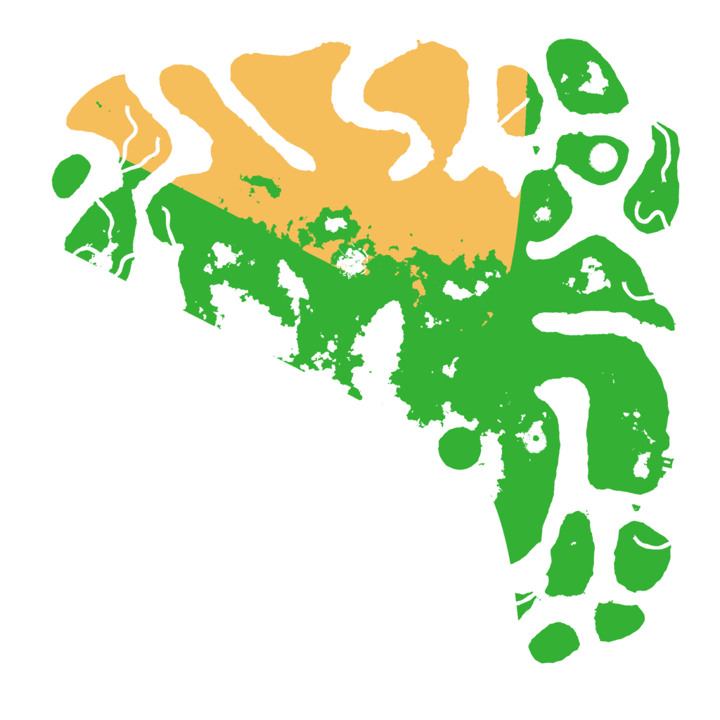 Biome Rust Map: Procedural Map, Size: 4500, Seed: 5136580