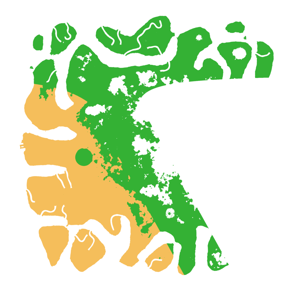 Biome Rust Map: Procedural Map, Size: 4500, Seed: 210273