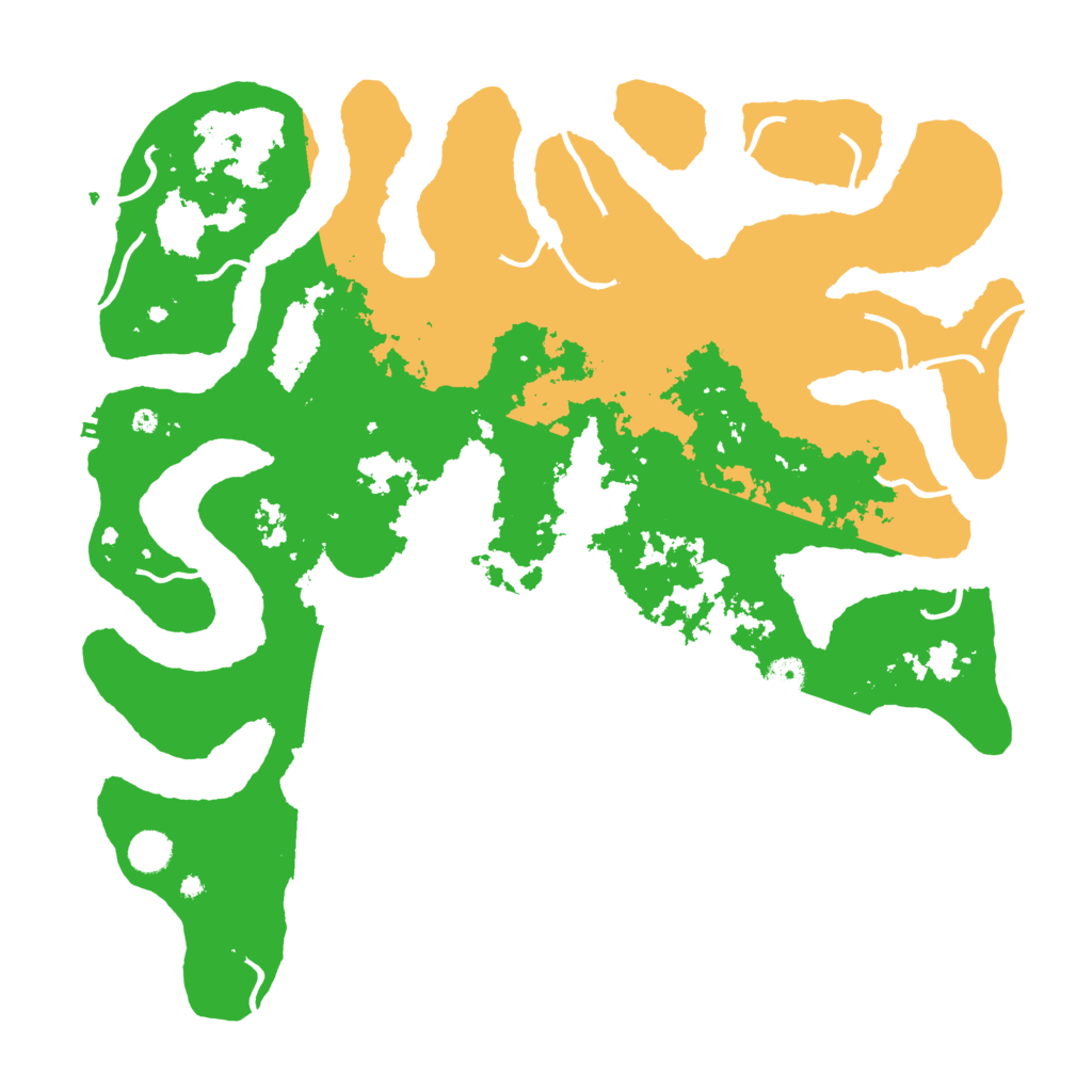 Biome Rust Map: Procedural Map, Size: 4500, Seed: 3500856