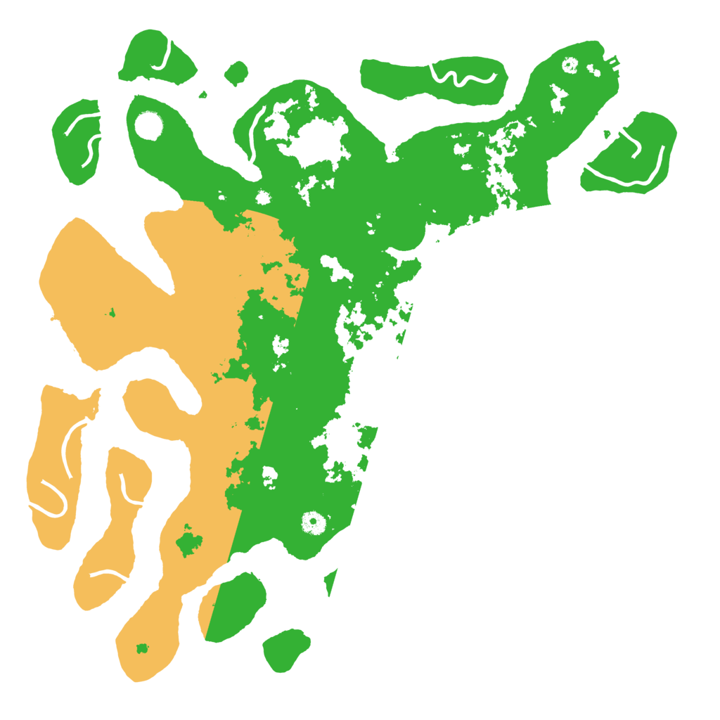 Biome Rust Map: Procedural Map, Size: 4500, Seed: 2467754