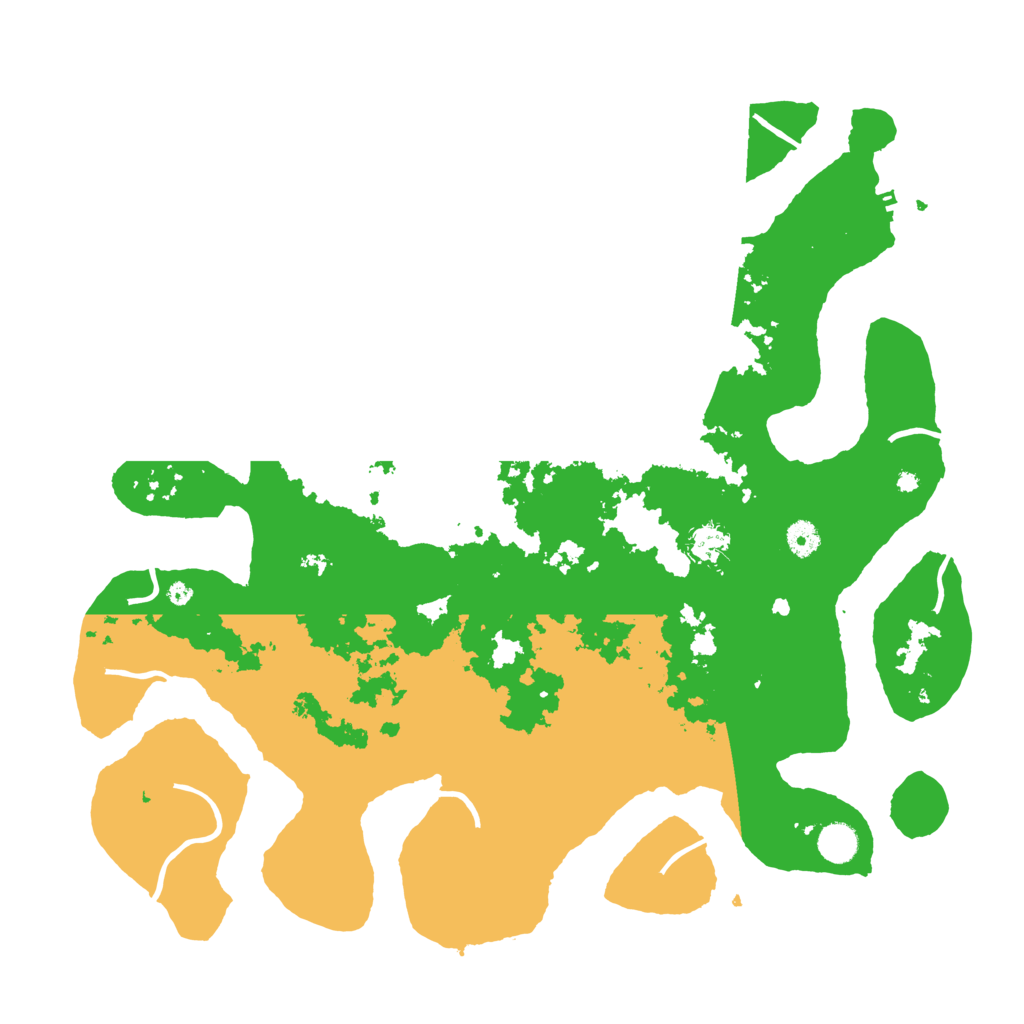 Biome Rust Map: Procedural Map, Size: 4500, Seed: 1169468