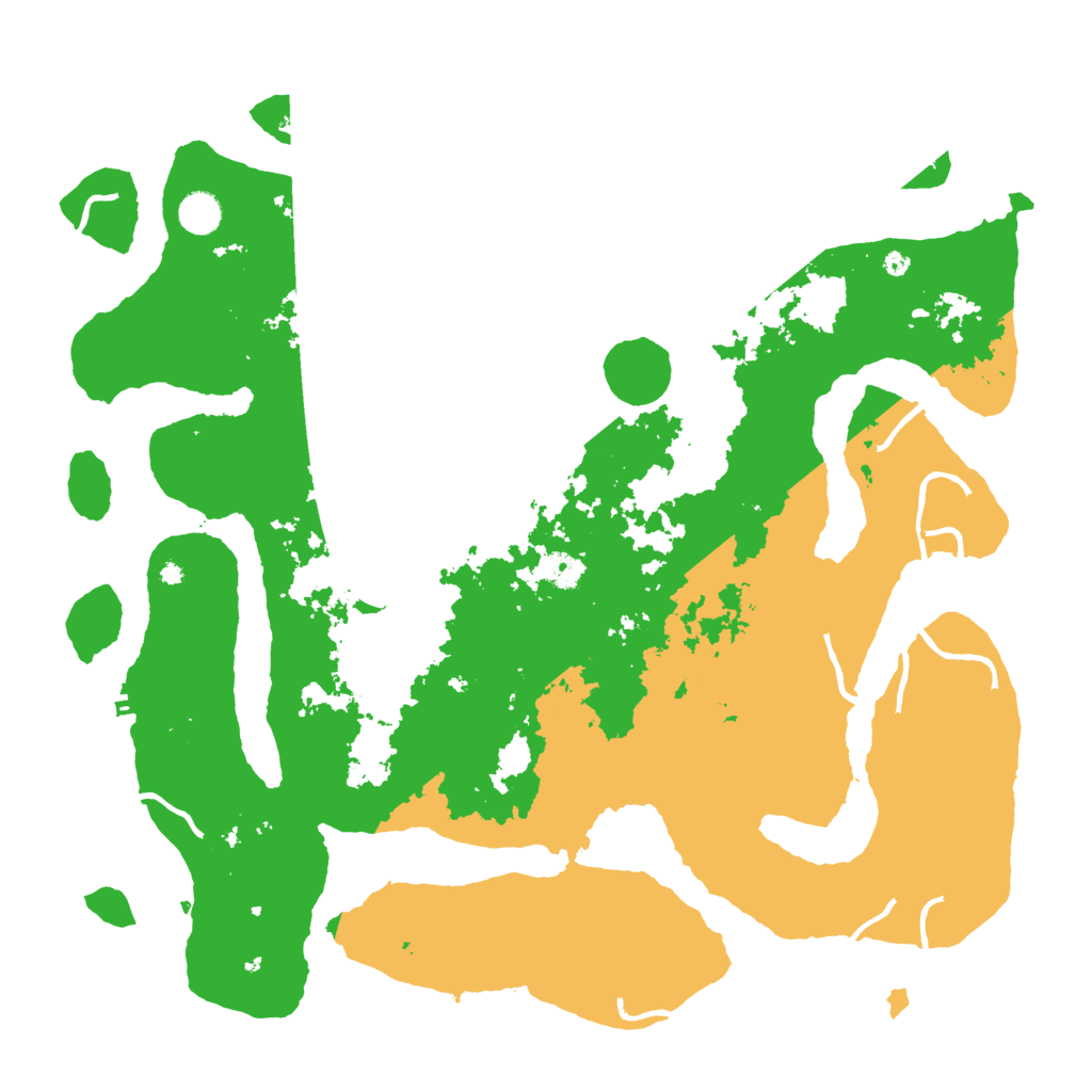 Biome Rust Map: Procedural Map, Size: 4500, Seed: 4844877