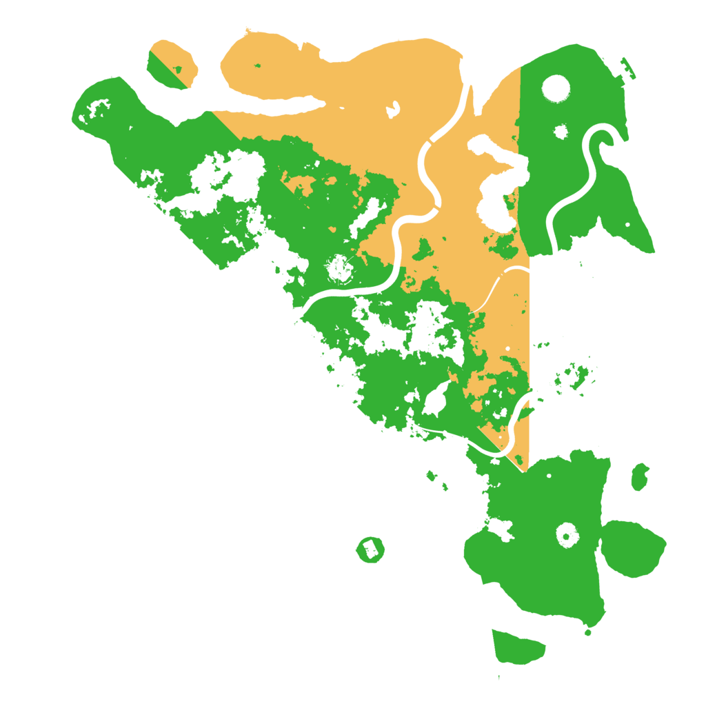 Biome Rust Map: Procedural Map, Size: 4500, Seed: 4761965