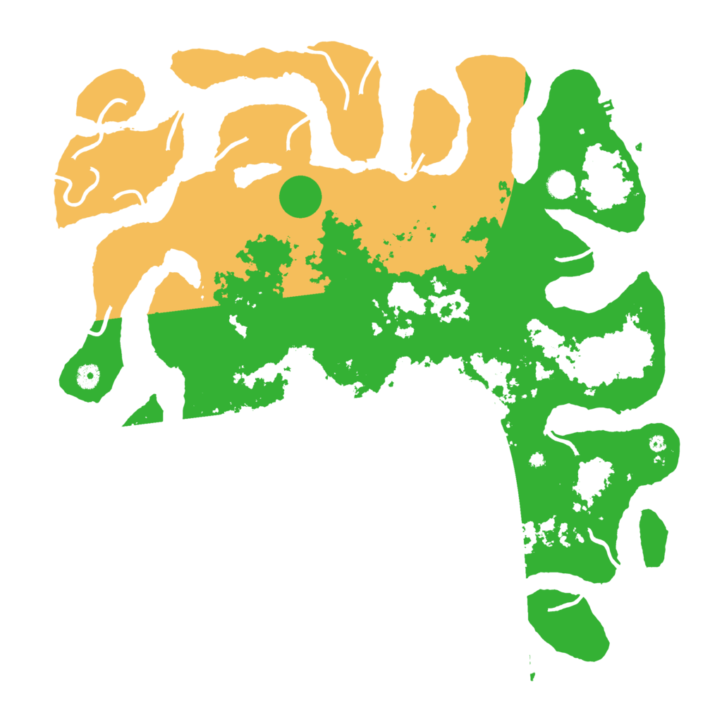 Biome Rust Map: Procedural Map, Size: 4500, Seed: 4132296