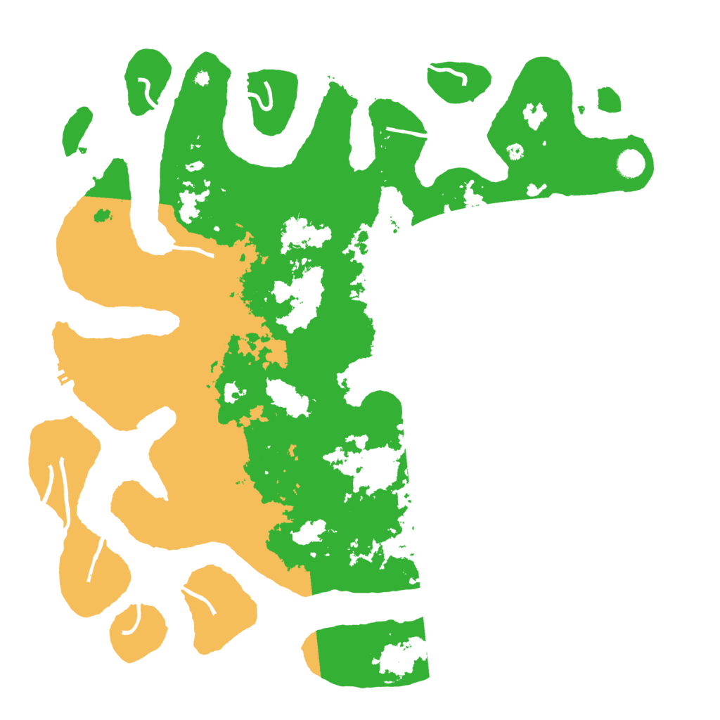 Biome Rust Map: Procedural Map, Size: 4500, Seed: 648795