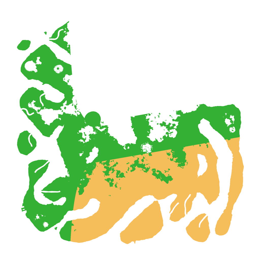 Biome Rust Map: Procedural Map, Size: 4500, Seed: 5172170