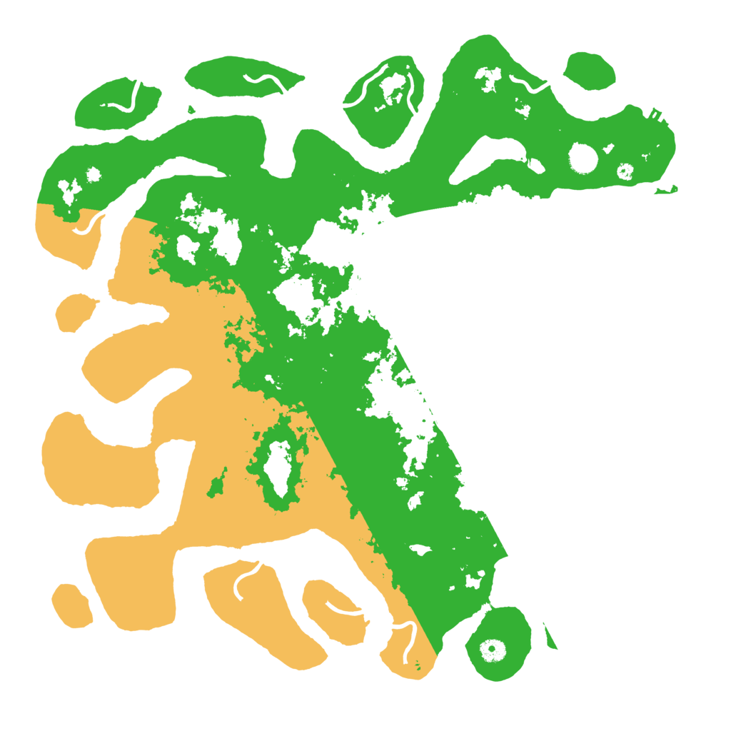 Biome Rust Map: Procedural Map, Size: 4500, Seed: 6005455