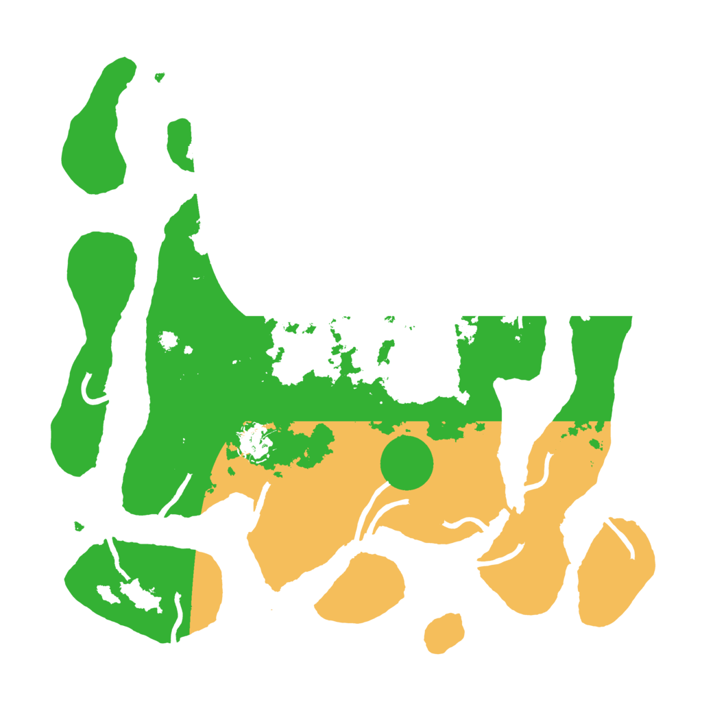 Biome Rust Map: Procedural Map, Size: 3500, Seed: 1255164730