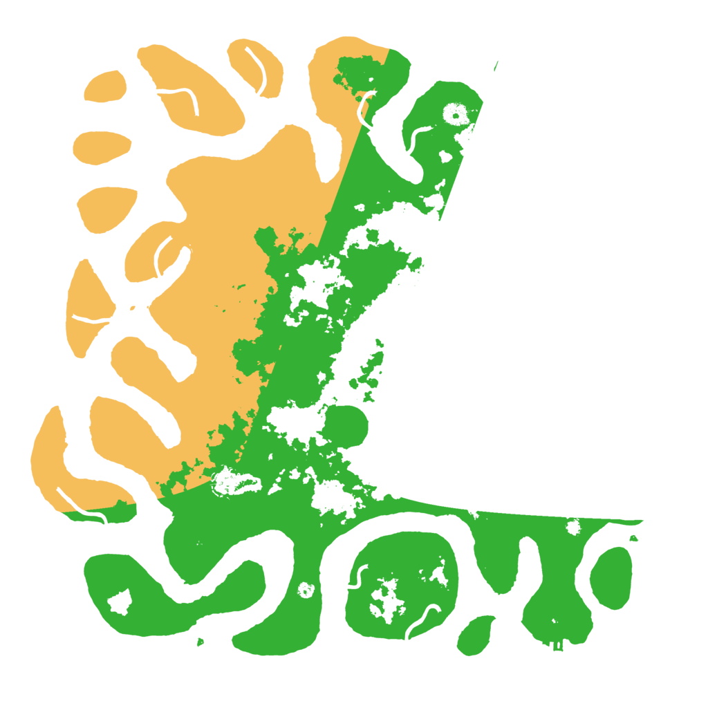 Biome Rust Map: Procedural Map, Size: 4500, Seed: 814316