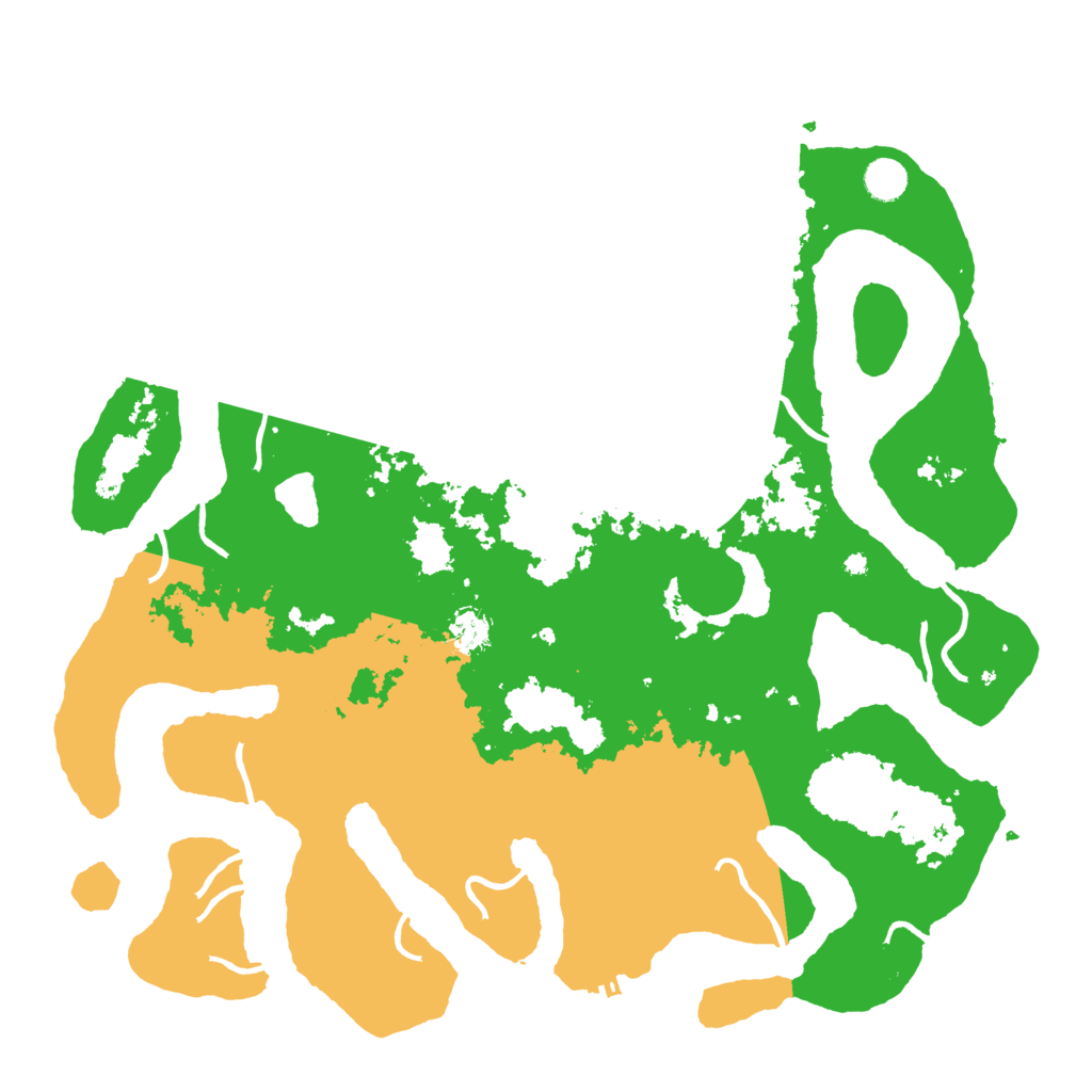 Biome Rust Map: Procedural Map, Size: 4500, Seed: 4636202