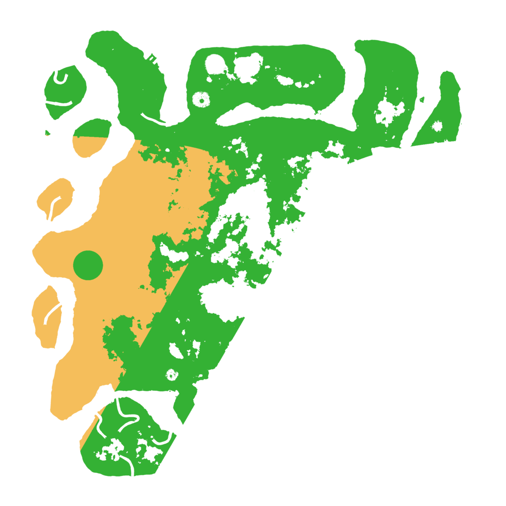 Biome Rust Map: Procedural Map, Size: 4500, Seed: 2020496