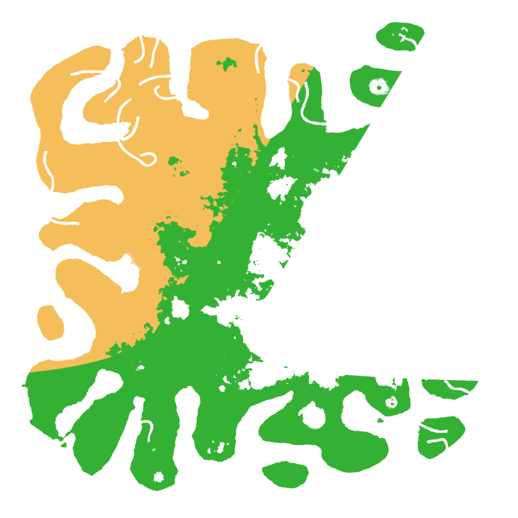 Biome Rust Map: Procedural Map, Size: 4500, Seed: 863793