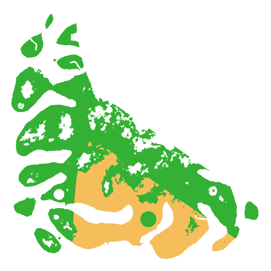 Biome Rust Map: Procedural Map, Size: 4500, Seed: 2991695