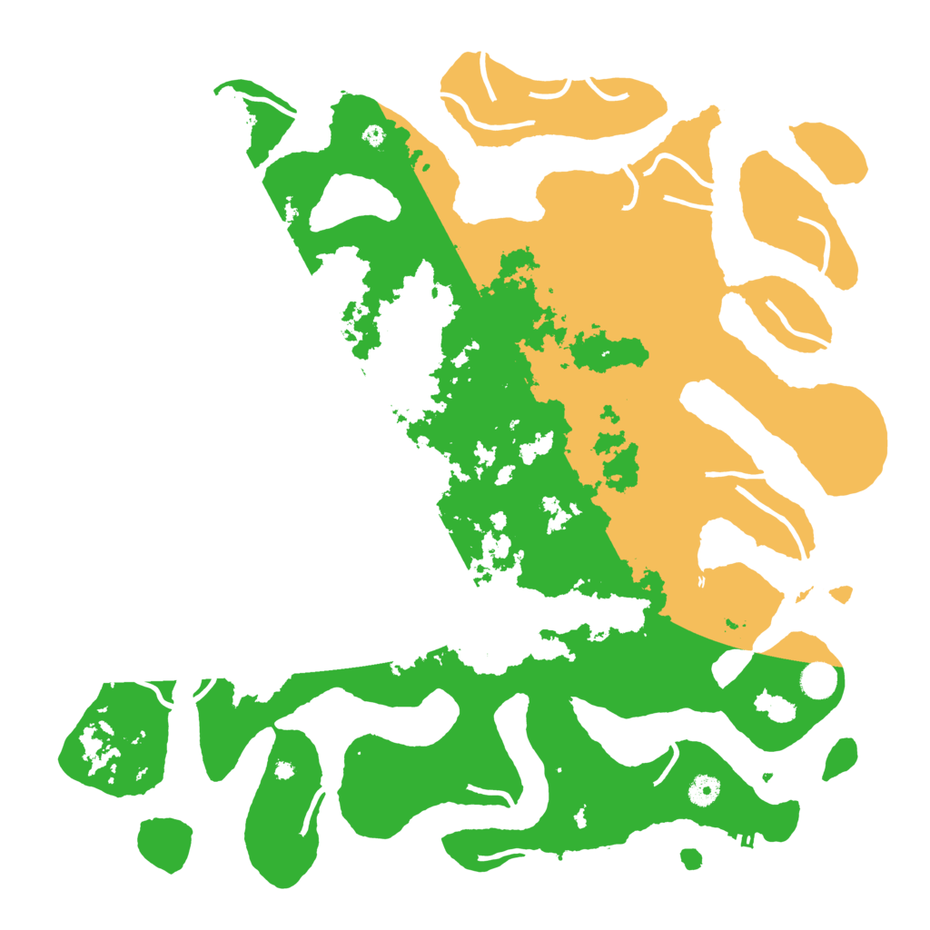 Biome Rust Map: Procedural Map, Size: 4500, Seed: 3578469