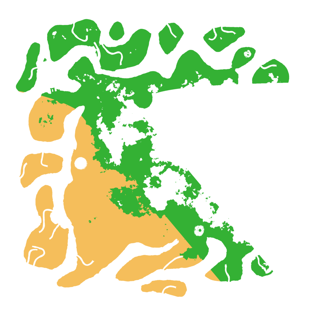 Biome Rust Map: Procedural Map, Size: 4500, Seed: 5061158