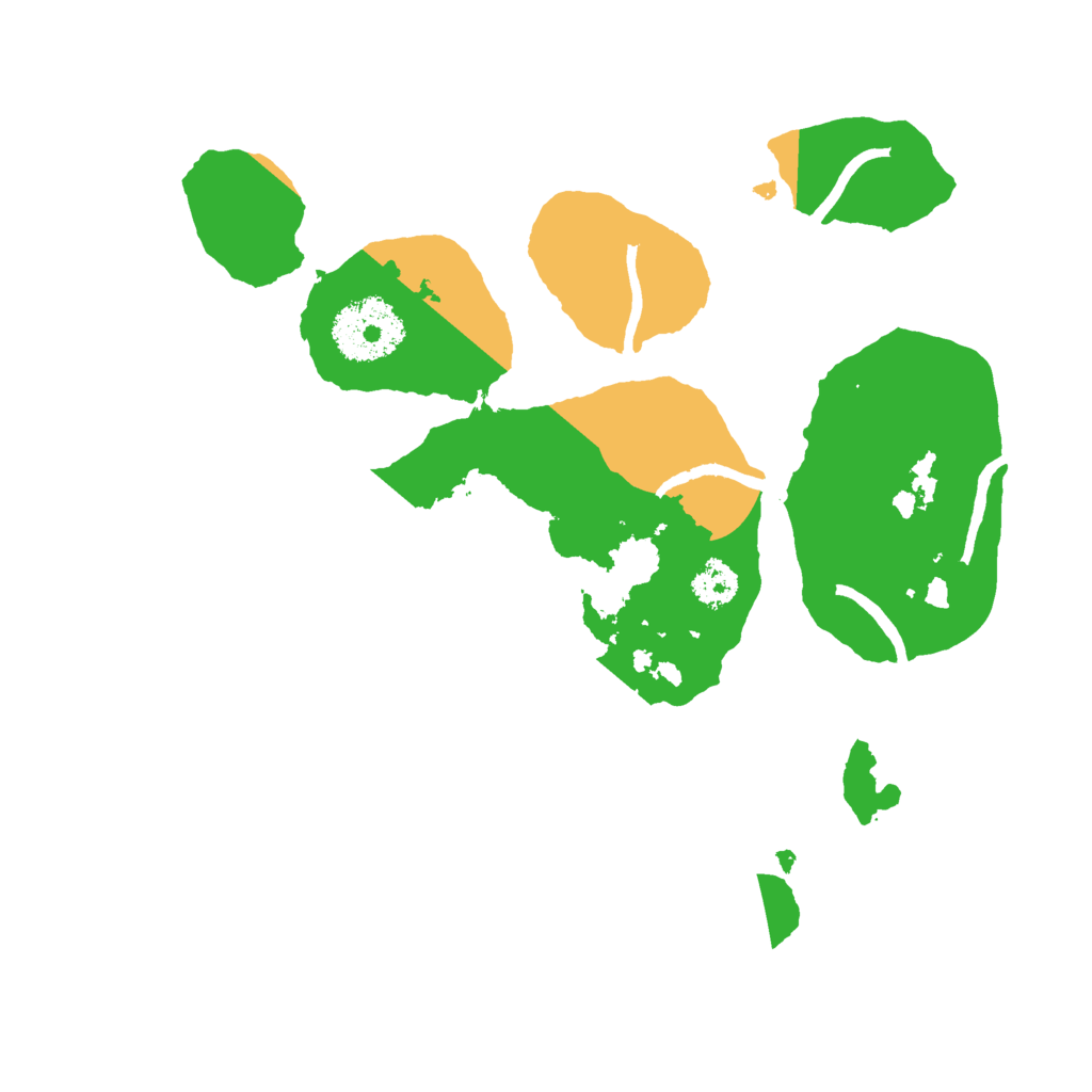 Biome Rust Map: Procedural Map, Size: 2500, Seed: 346859