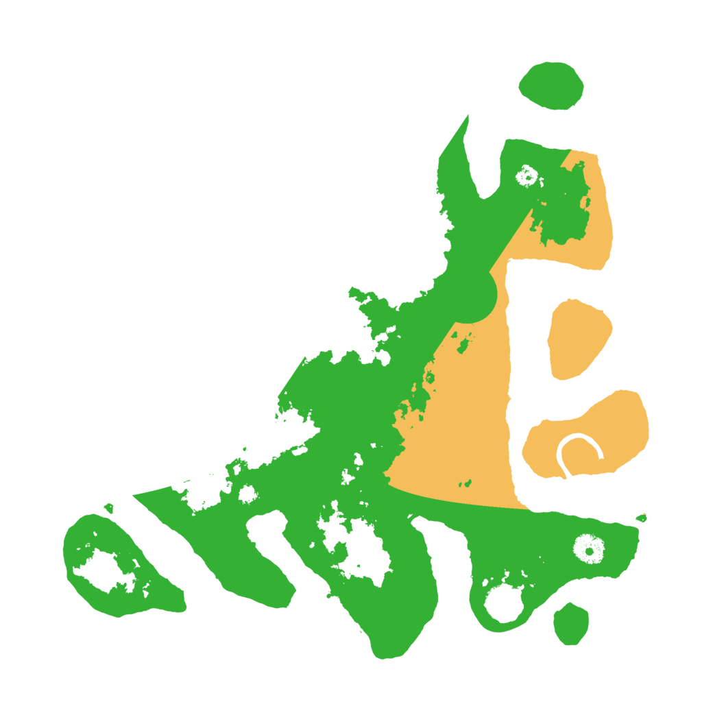 Biome Rust Map: Procedural Map, Size: 3500, Seed: 5866517