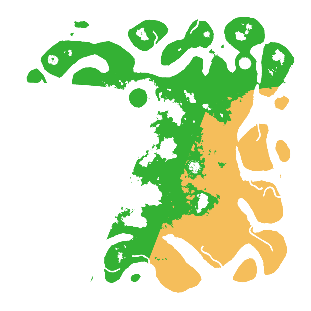 Biome Rust Map: Procedural Map, Size: 4500, Seed: 2193666