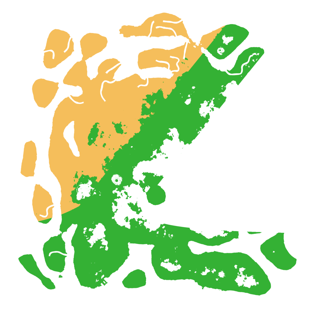 Biome Rust Map: Procedural Map, Size: 4500, Seed: 1989014