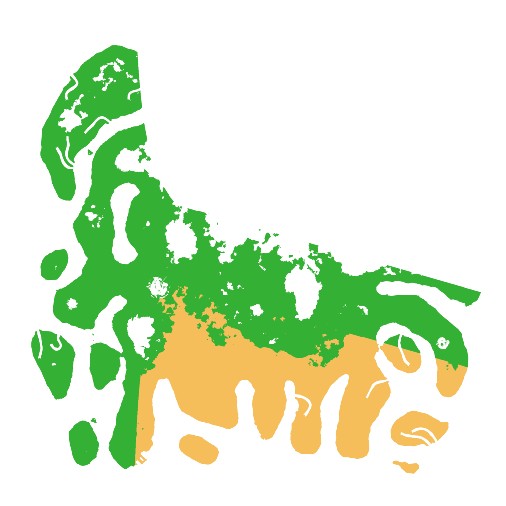 Biome Rust Map: Procedural Map, Size: 4500, Seed: 5262699