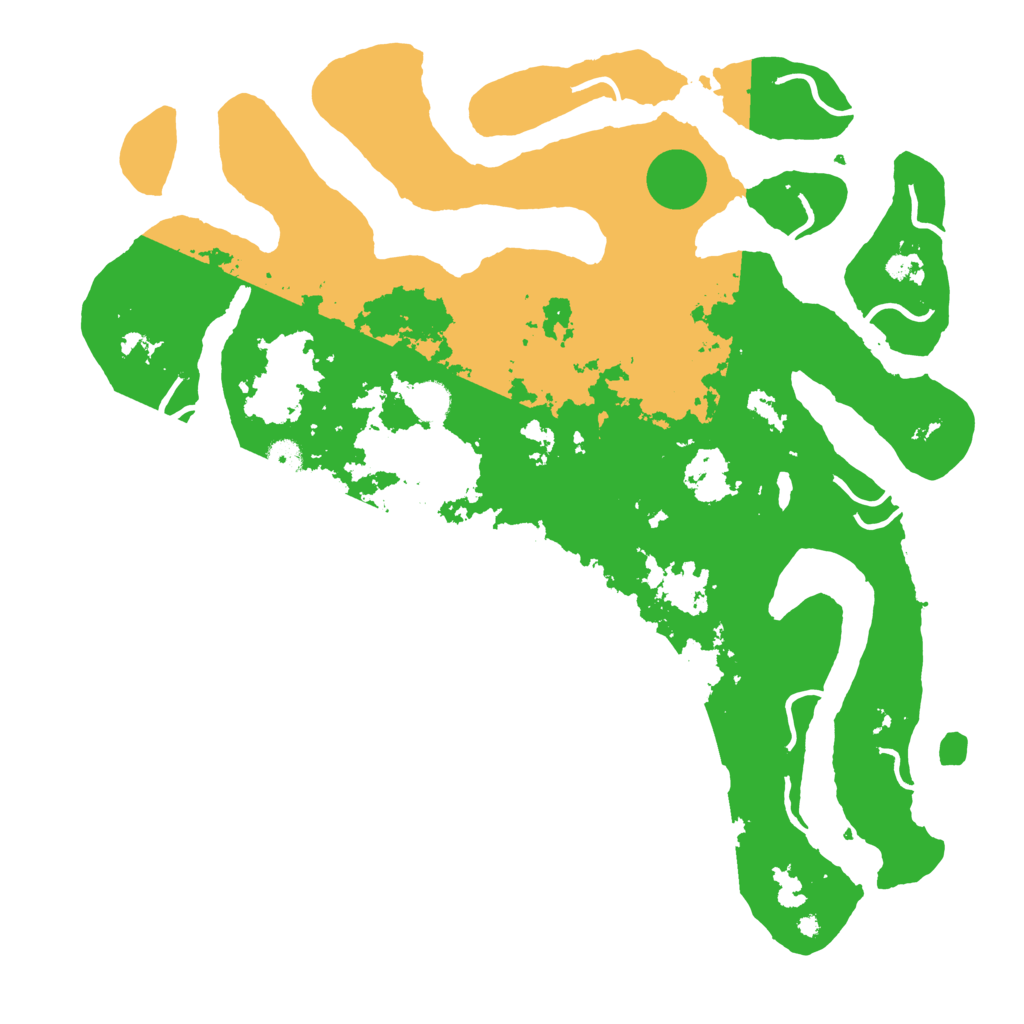 Biome Rust Map: Procedural Map, Size: 4500, Seed: 428531