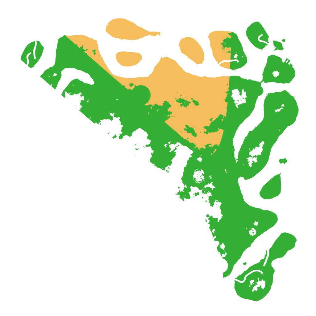 Biome Rust Map: Procedural Map, Size: 4500, Seed: 1884707