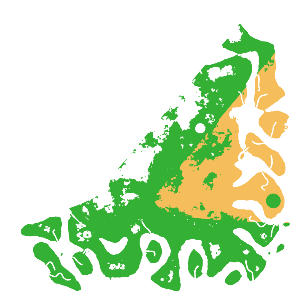 Biome Rust Map: Procedural Map, Size: 5500, Seed: 984919554