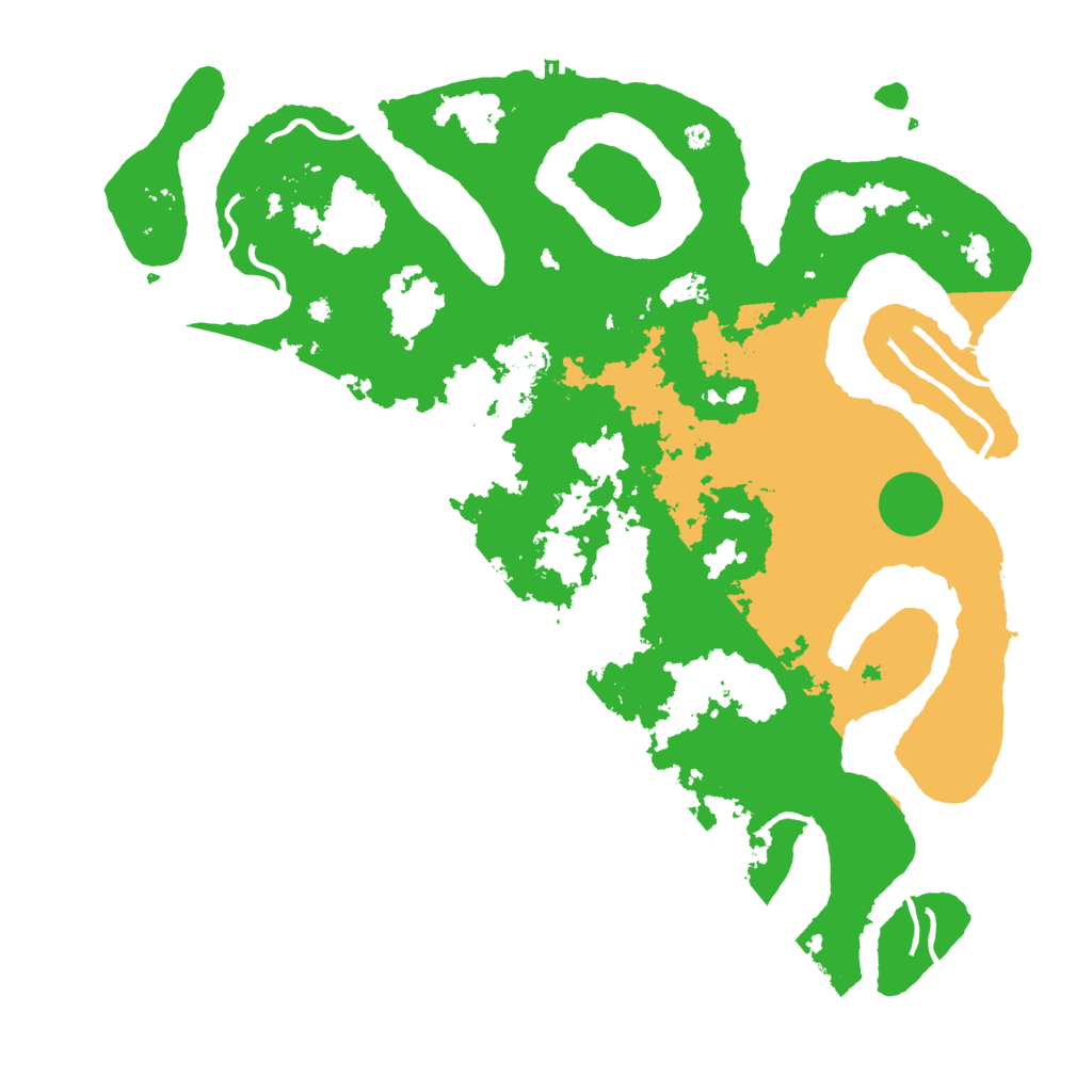 Biome Rust Map: Procedural Map, Size: 4500, Seed: 613429