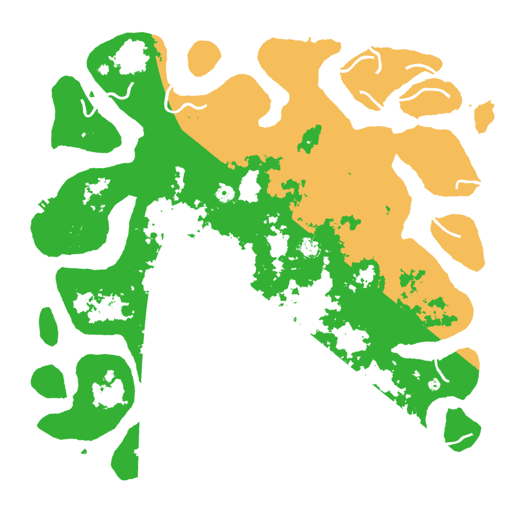 Biome Rust Map: Procedural Map, Size: 4500, Seed: 5320005