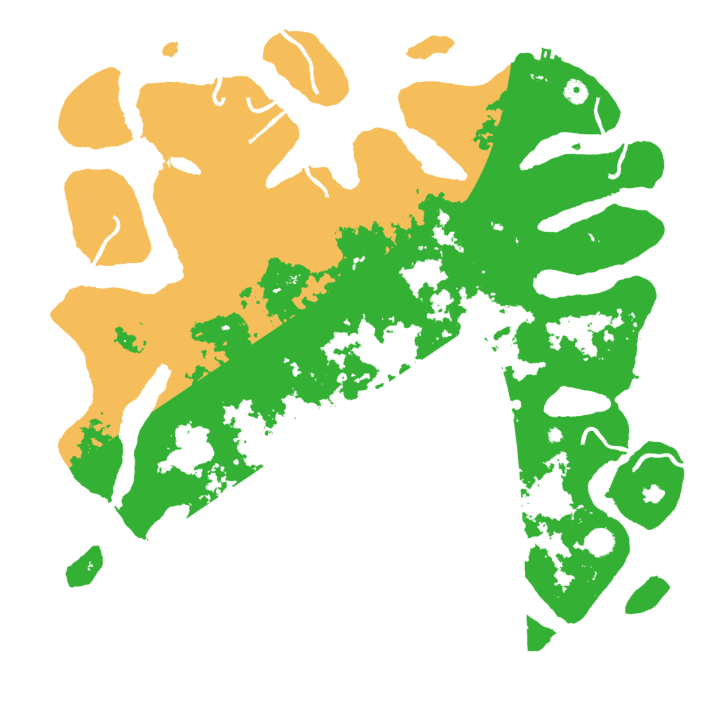 Biome Rust Map: Procedural Map, Size: 4500, Seed: 1896781