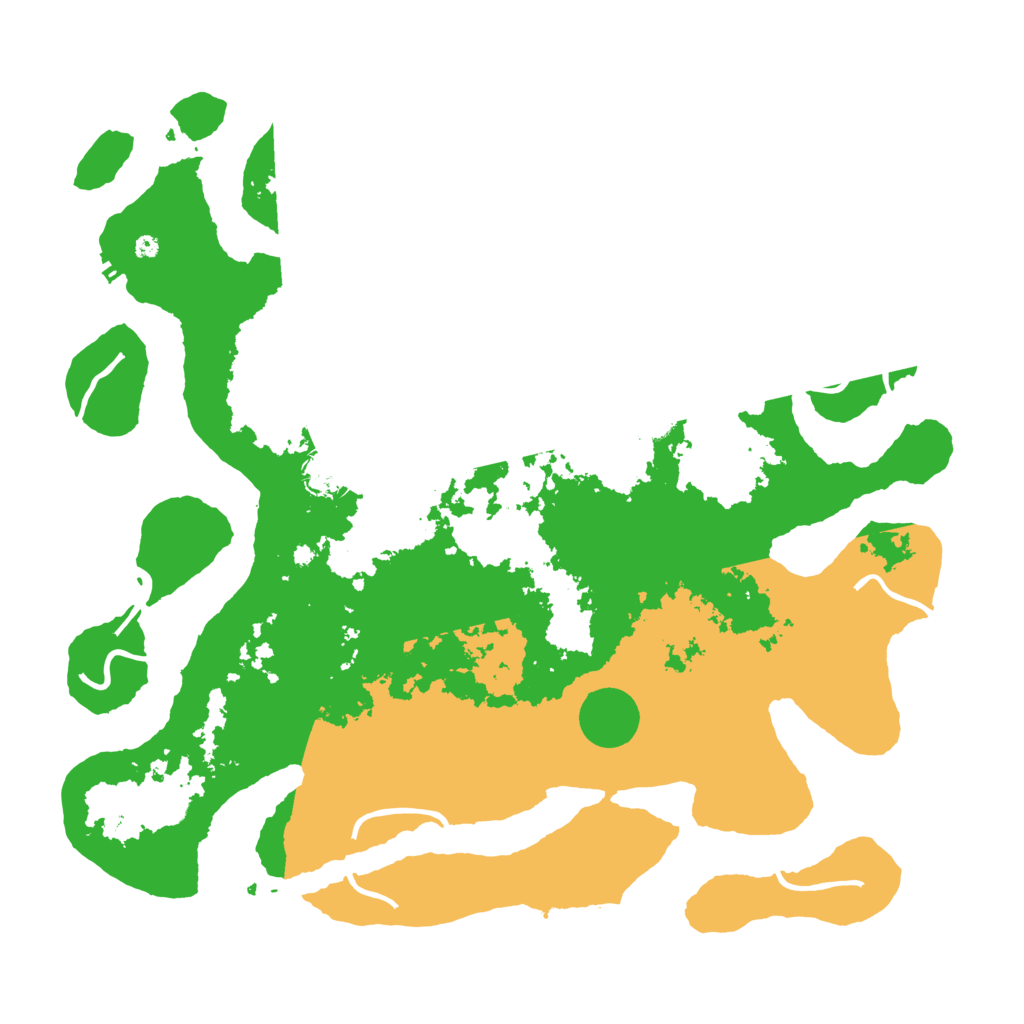 Biome Rust Map: Procedural Map, Size: 4500, Seed: 3454113