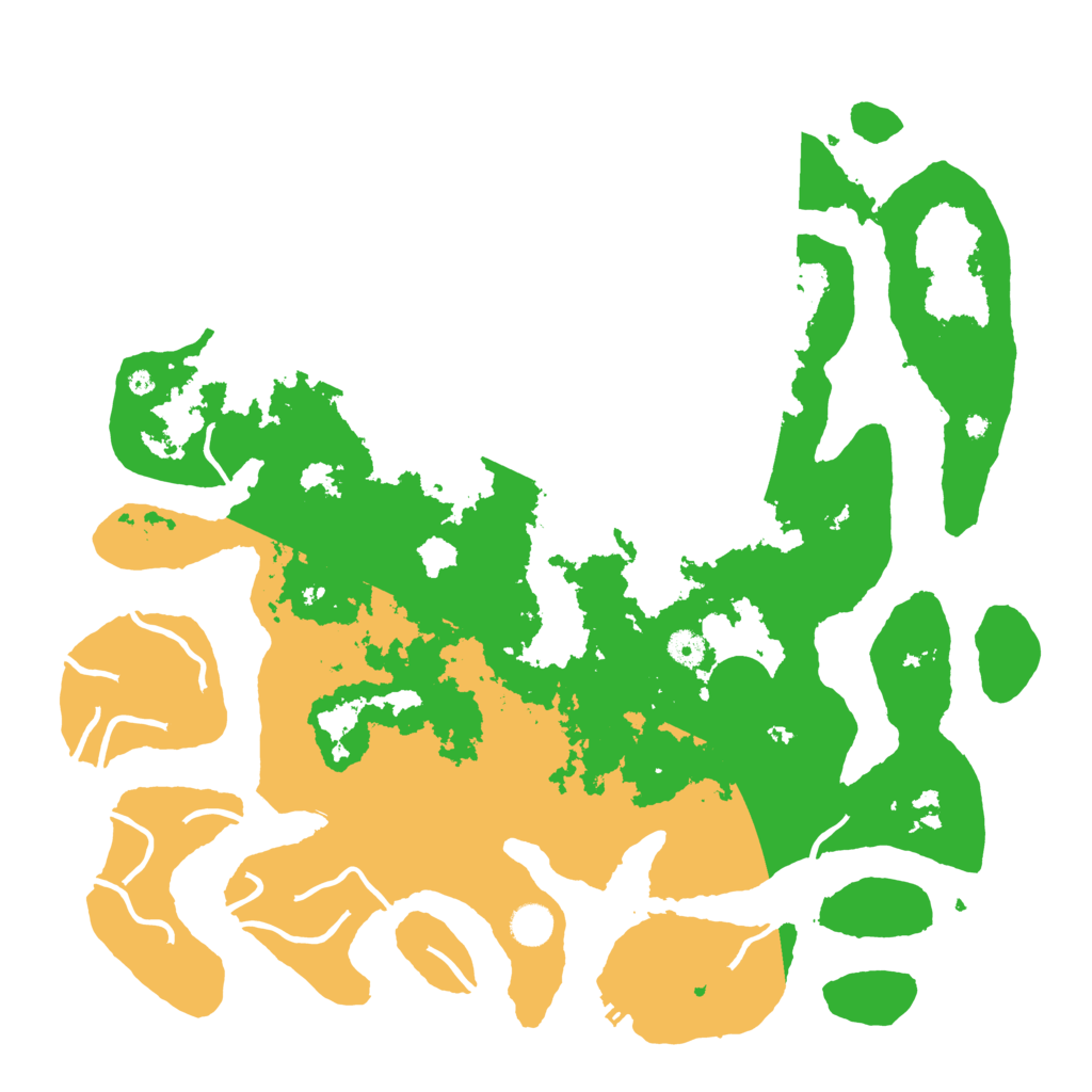 Biome Rust Map: Procedural Map, Size: 4500, Seed: 1476002
