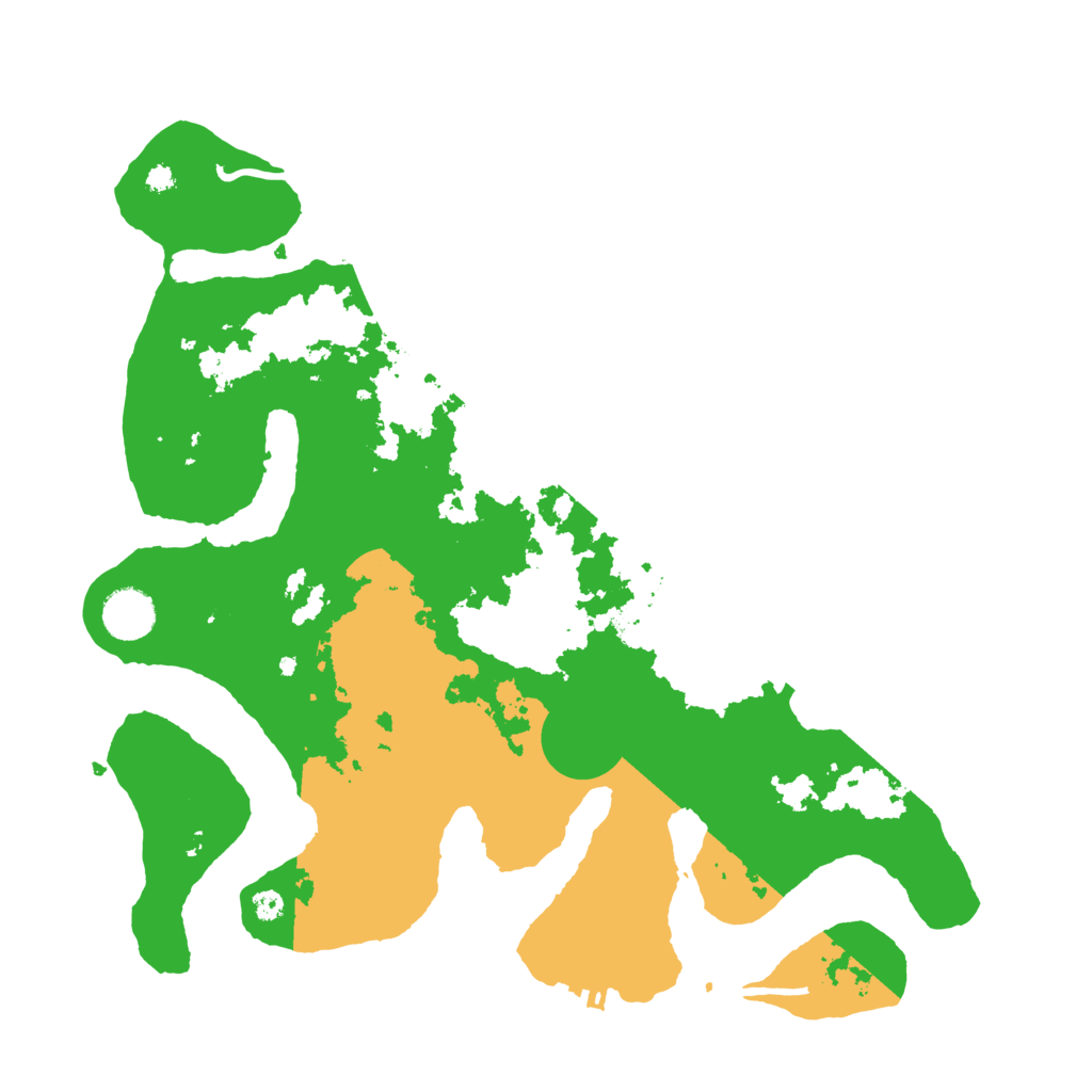 Biome Rust Map: Procedural Map, Size: 3700, Seed: 367