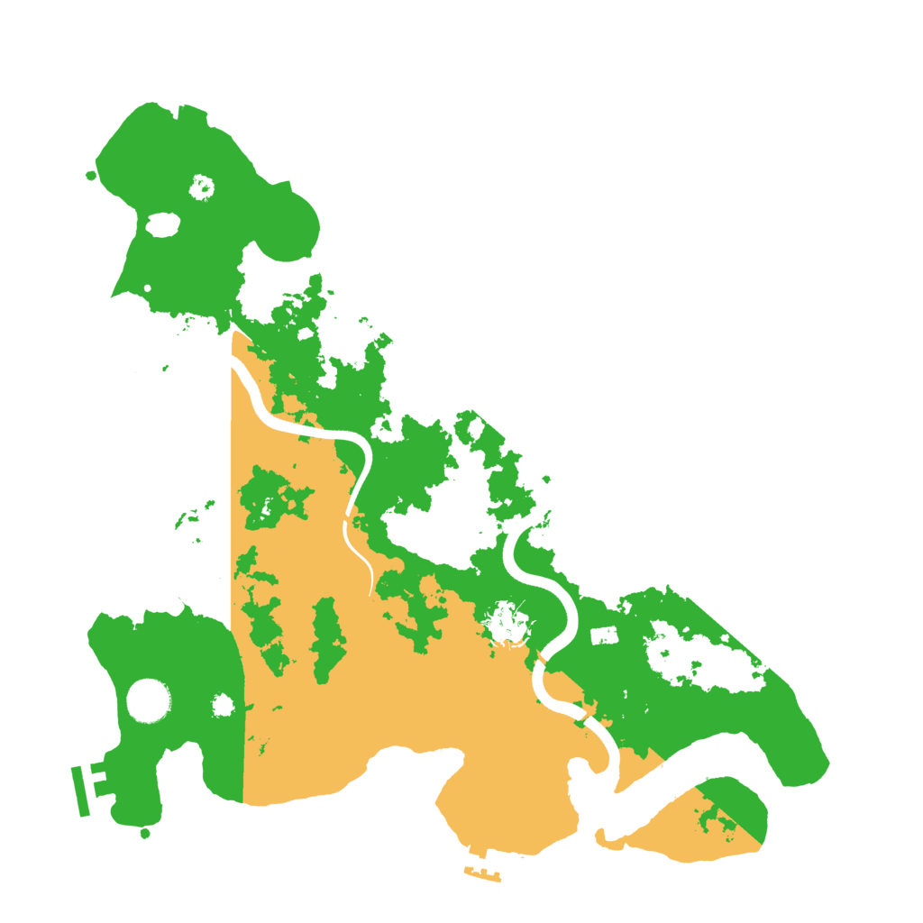 Biome Rust Map: Procedural Map, Size: 3700, Seed: 367