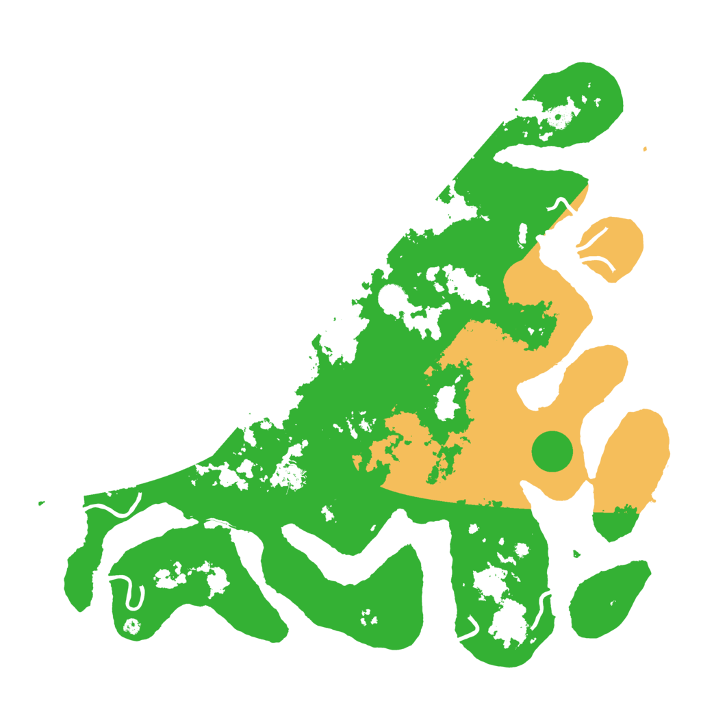 Biome Rust Map: Procedural Map, Size: 4500, Seed: 1089216