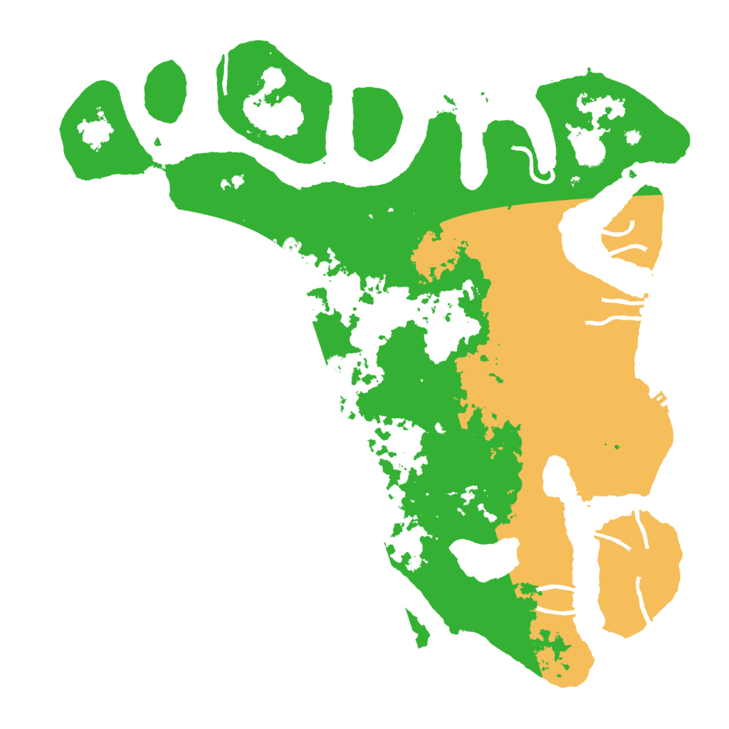 Biome Rust Map: Procedural Map, Size: 4500, Seed: 5615274