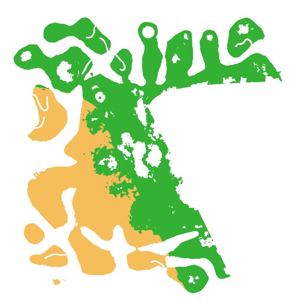 Biome Rust Map: Procedural Map, Size: 4500, Seed: 4210335