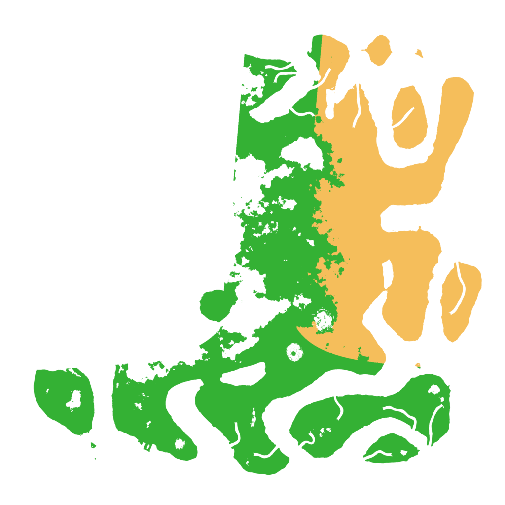 Biome Rust Map: Procedural Map, Size: 4500, Seed: 567539