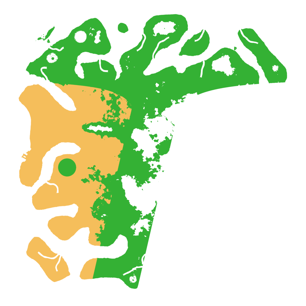 Biome Rust Map: Procedural Map, Size: 4500, Seed: 5200751
