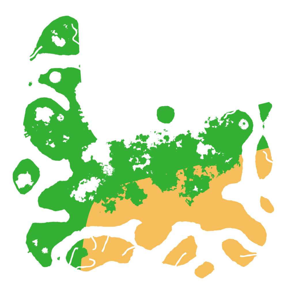 Biome Rust Map: Procedural Map, Size: 4500, Seed: 2882931